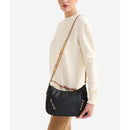 Borsa Donna a Tracolla 1A Classe Alviero Martini linea Scottish Caviar Nera LD17