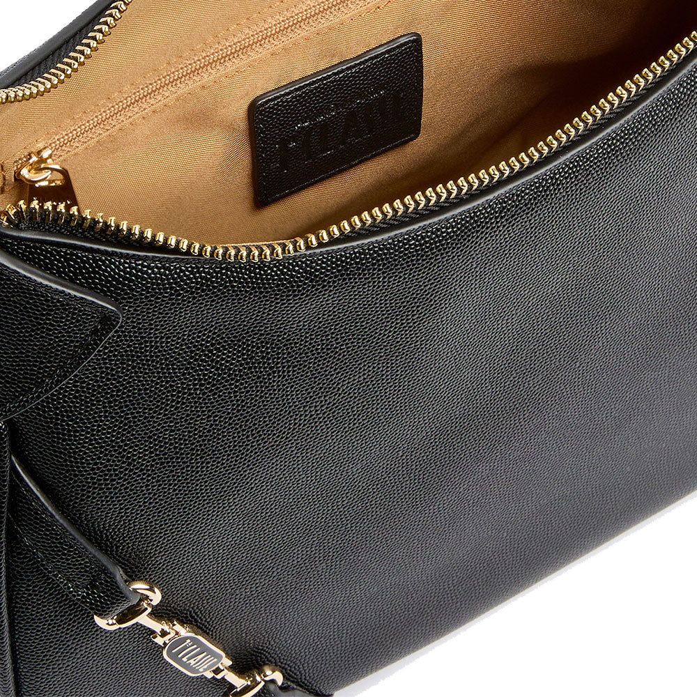 Borsa Donna a Tracolla 1A Classe Alviero Martini linea Scottish Caviar Nera LD17