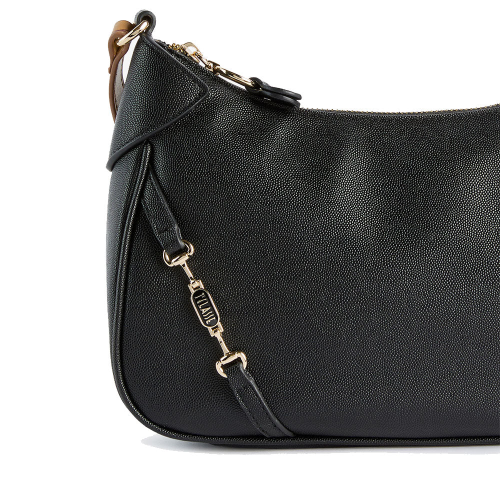 Borsa Donna a Tracolla 1A Classe Alviero Martini linea Scottish Caviar Nera LD17