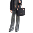 Shopping Bag Donna 1A Classe Alviero Martini linea Stormy Nylon Nero LD19