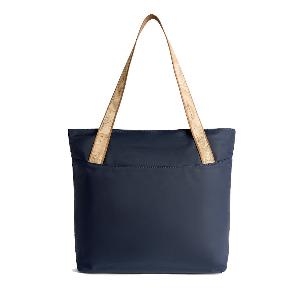Shopping Bag Donna 1A Classe Alviero Martini linea Stormy Nylon Blu Notte LD19