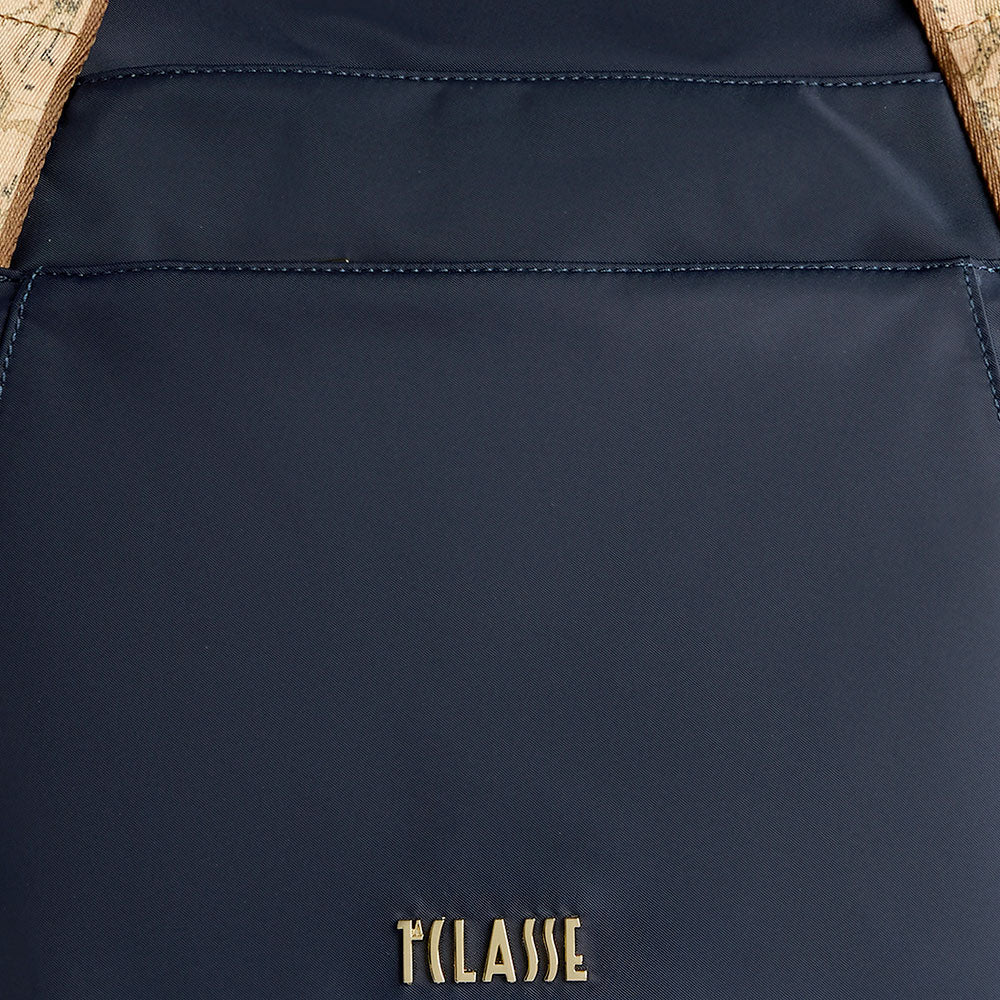 Shopping Bag Donna 1A Classe Alviero Martini linea Stormy Nylon Blu Notte LD19
