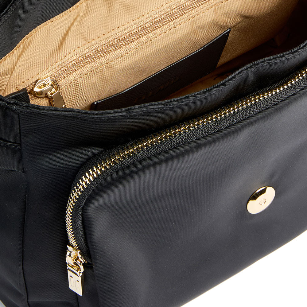 Borsa Donna Zaino Tracolla 1A Classe Alviero Martini linea Stormy Nylon Nero LD20