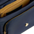 Borsa Donna Zaino Tracolla 1A Classe Alviero Martini linea Stormy Nylon Blu Notte LD20