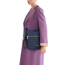 Borsa Sottospalla 1A Classe Alviero Martini linea Stormy Nylon Blu Notte LD21