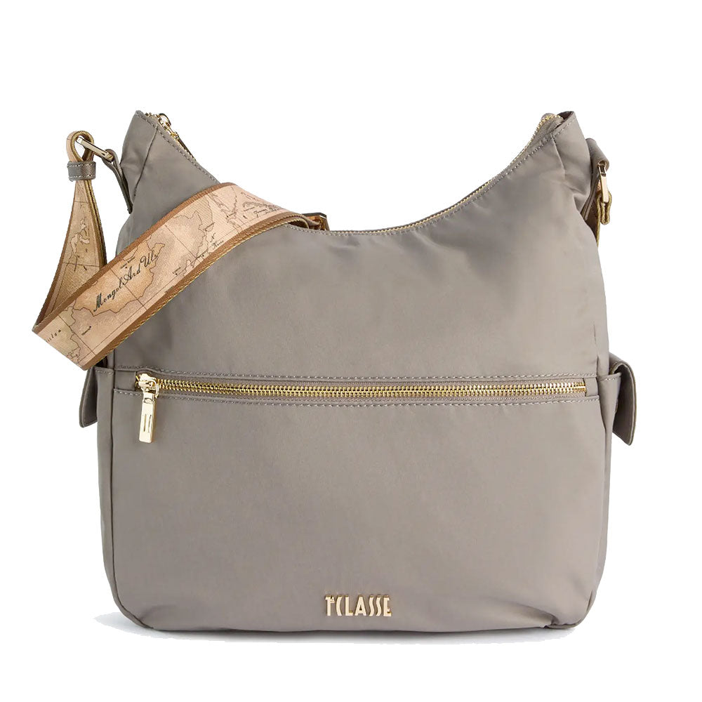 Borsa Sottospalla 1A Classe Alviero Martini linea Stormy Nylon Tortora LD21