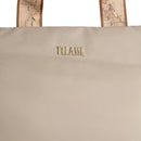 Borsa Donna a Mano 1A Classe Alviero Martini linea Puffy Nylon Greige LD22