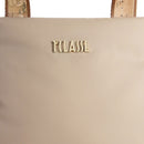 Borsa Donna a Mano Piccola 1A Classe Alviero Martini linea Puffy Nylon Greige LD23
