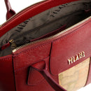 Borsa Donna Grande a Mano 1A Classe Alviero Martini linea Windy City Rosso Acero LD25