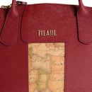 Borsa Donna Grande a Mano 1A Classe Alviero Martini linea Windy City Rosso Acero LD25