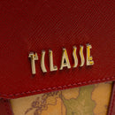 Borsa Donna Piccola a Mano 1A Classe Alviero Martini linea Windy City Rosso Acero LD26