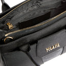Borsa Donna Piccola a Mano 1A Classe Alviero Martini linea Windy City Nero e Geo Night LD26
