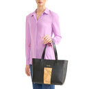 Shopping Bag Donna 1A Classe Alviero Martini linea Bloom City Nero LD27
