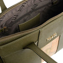 Shopping Bag Donna 1A Classe Alviero Martini linea Windy City Verde Muschio LD27