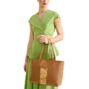 Shopping Bag Donna 1A Classe Alviero Martini linea Bloom City Cuoio LD27