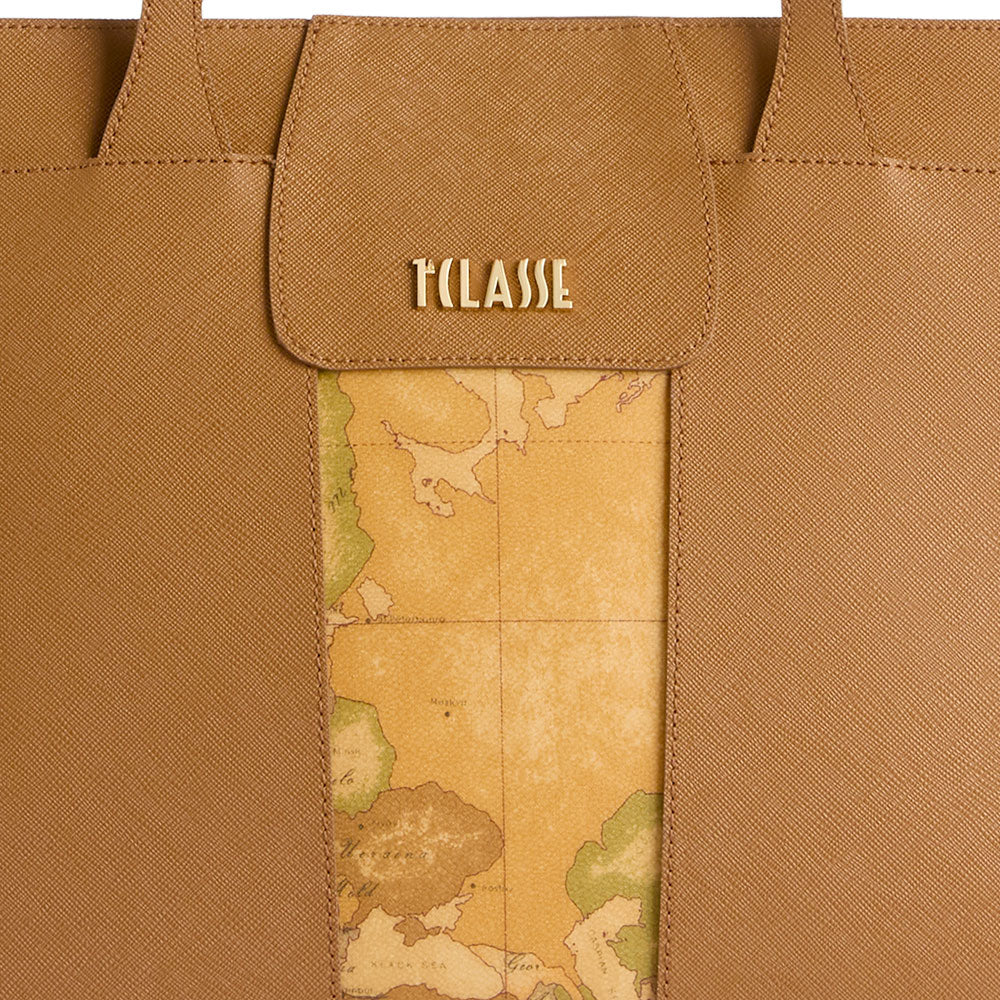 Shopping Bag Donna 1A Classe Alviero Martini linea Bloom City Cuoio LD27
