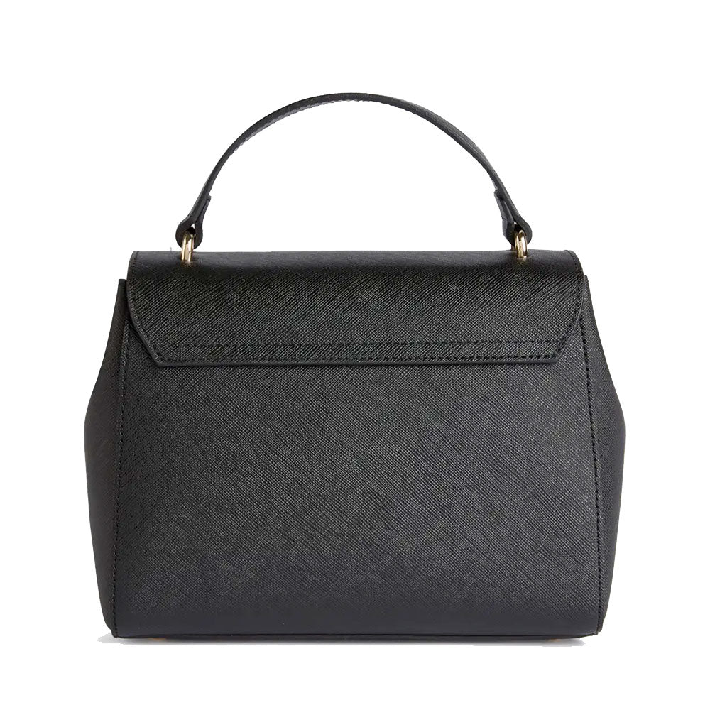 Alviero Martini 1A Classe Damenhandtasche mit Überschlag, Windy City Linie, Schwarz LD29