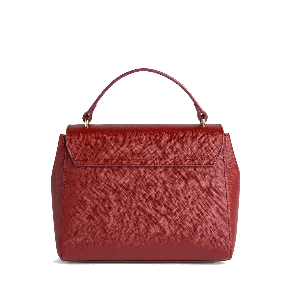 Borsa Donna a Mano con Pattina 1A Classe Alviero Martini linea Windy City Rosso Acero LD29