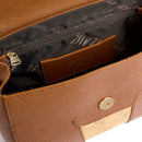 Women's Handbag with Flap 1A Classe ALVIERO MARTINI Windy City in Chestnut LD29
