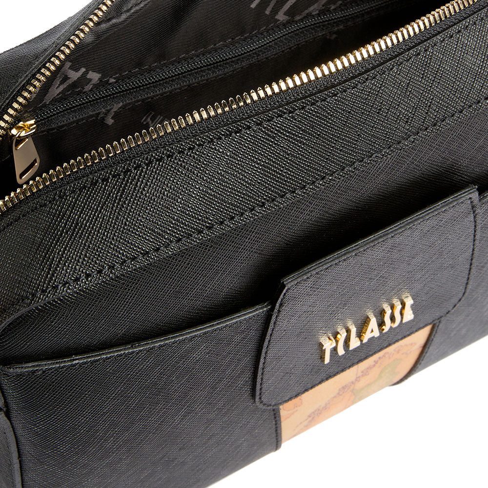 Borsa Donna a Tracolla 1A Classe Alviero Martini linea Bloom City Nero LD31