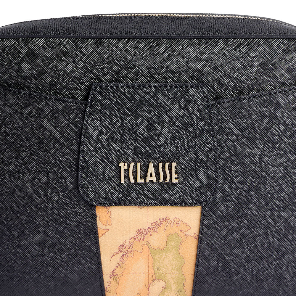 Borsa Donna a Tracolla 1A Classe Alviero Martini linea Bloom City Nero LD31