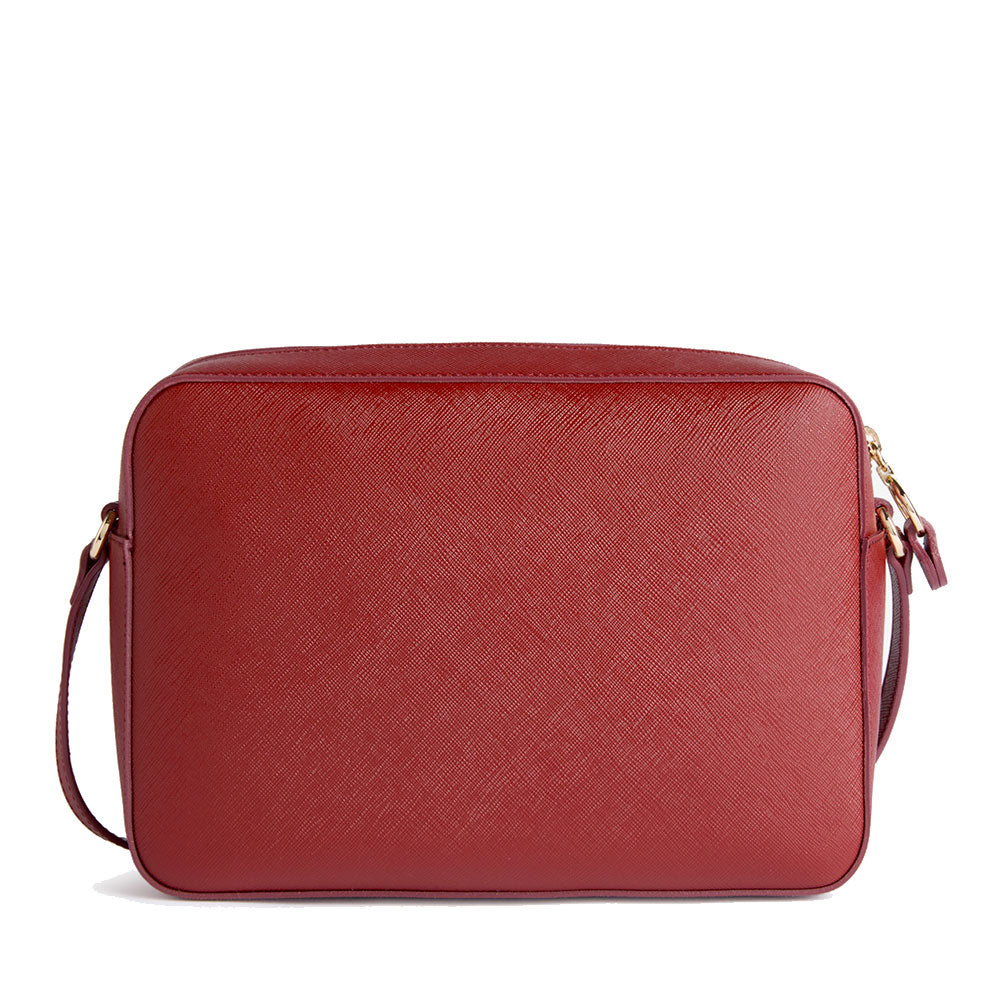 Borsa Donna a Tracolla 1A Classe Alviero Martini linea Windy City Rosso Acero LD31