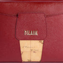 Borsa Donna a Tracolla 1A Classe Alviero Martini linea Windy City Rosso Acero LD31