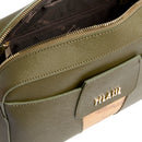 Borsa Donna a Tracolla 1A Classe Alviero Martini linea Windy City Rosso Verde Muschio LD31