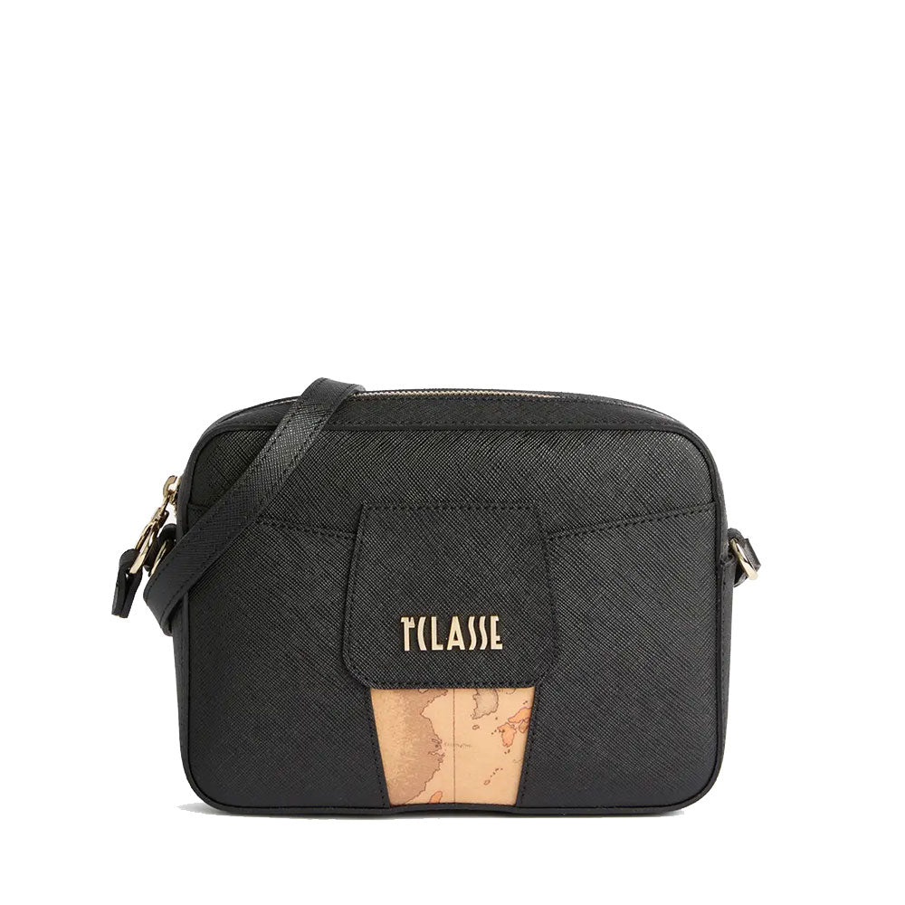 Borsa Donna a Tracolla Small 1A Classe Alviero Martini linea Windy City Nero LD32