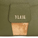 Borsa Donna a Tracolla Small 1A Classe Alviero Martini linea Windy City Verde Muschio LD32