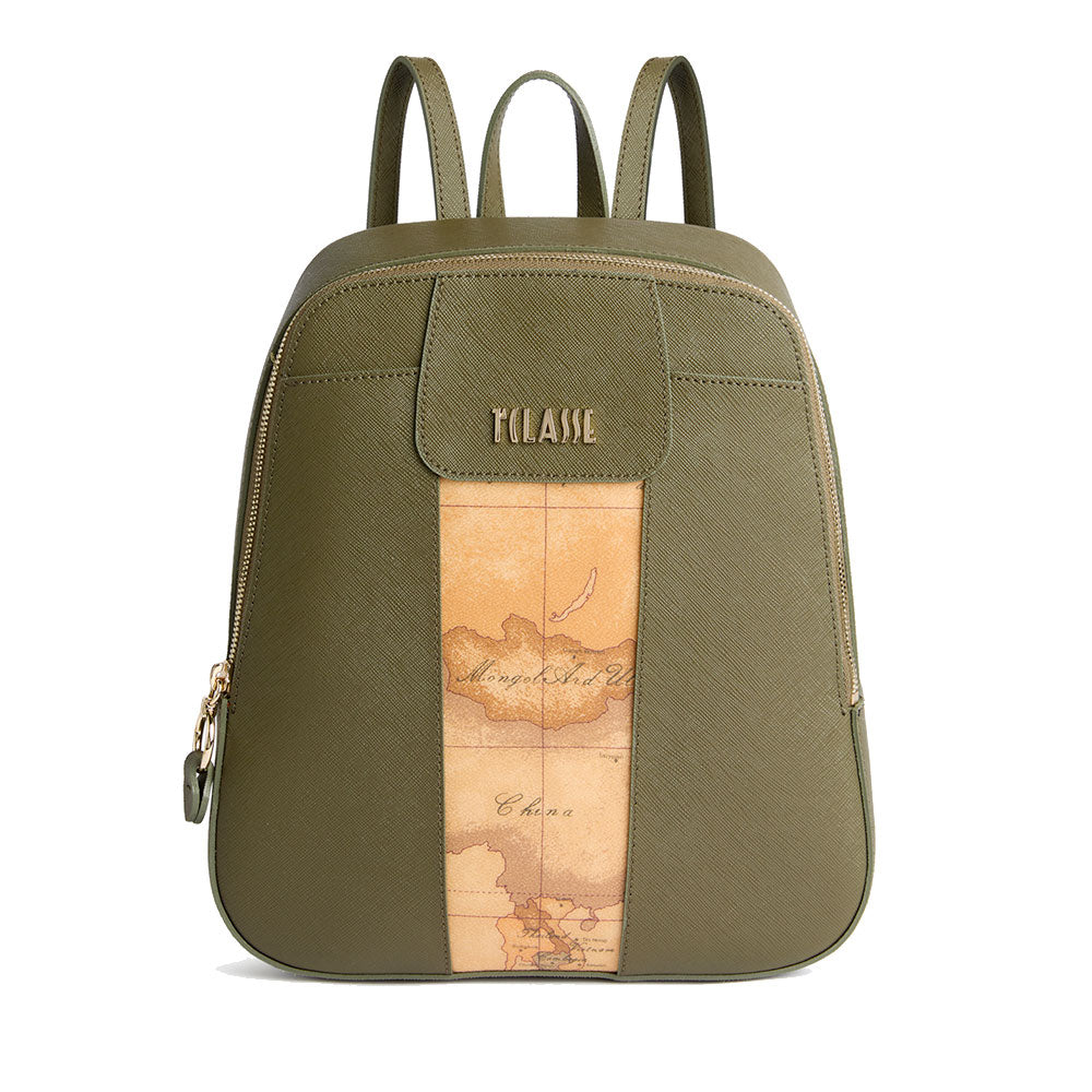 Zaino Donna 1A Classe Alviero Martini linea Windy City Verde Muschio LD33