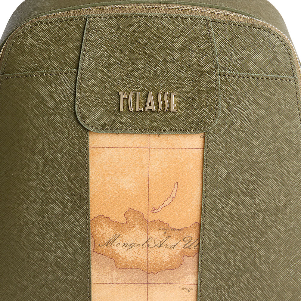 Zaino Donna 1A Classe Alviero Martini linea Windy City Verde Muschio LD33