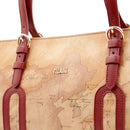 Shopping Bag Donna 1A Classe Alviero Martini linea Highland Soft Geo Classic e Rosso Acero LD34