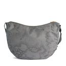 Mezzaluna Grande a Tracolla 1A Classe Alviero Martini linea Highland Soft Geo Dark Grigio Scuro LD36