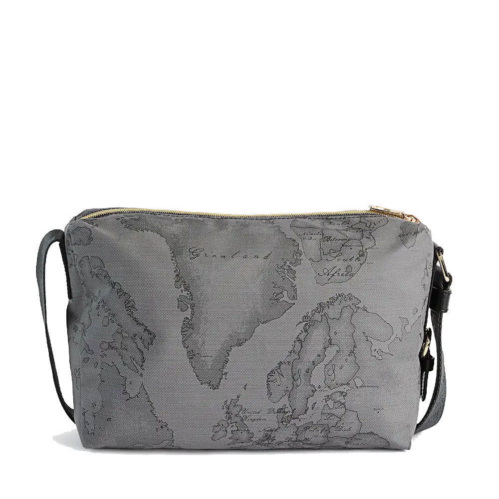 Borsa Donna a Tracolla 1A Classe Alviero Martini linea Highland Soft Geo Dark Grigio Scuro LD38
