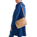 Borsa Donna a Tracolla 1A Classe Alviero Martini linea Highland Soft Geo Classic e Nero LD38