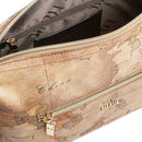 Borsa Donna a Tracolla 1A Classe Alviero Martini linea Highland Soft Geo Classic e Nero LD38
