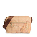 Borsa Donna a Tracolla 1A Classe Alviero Martini linea Highland Soft Geo Classic e Castagna LD38