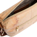 Borsa Donna a Tracolla 1A Classe Alviero Martini linea Highland Soft Geo Classic e Castagna LD38