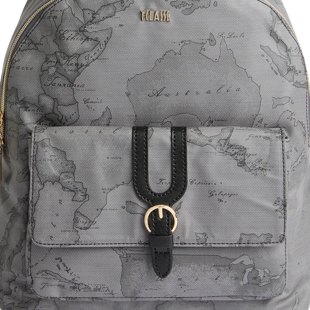 Zaino Donna 1A Classe Alviero Martini linea Highland Soft Geo Dark Grigio Scuro LD39