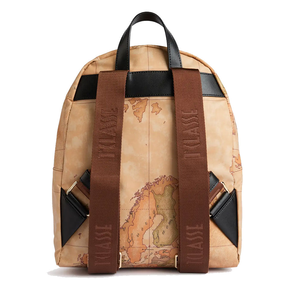 Zaino Donna 1A Classe Alviero Martini linea Highland Soft Geo Classic e Nero LD39