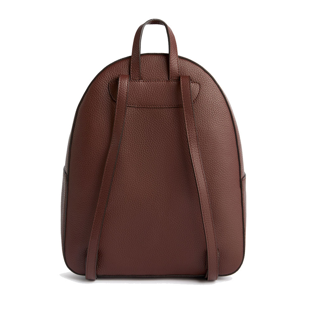 Zaino Donna 1A Classe Alviero Martini linea Castle Leather in Pelle Mogano LD53