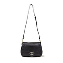 Borsa Donna a Tracolla Grande 1A Classe Alviero Martini linea Brave Messenger in Pelle Nera LD54