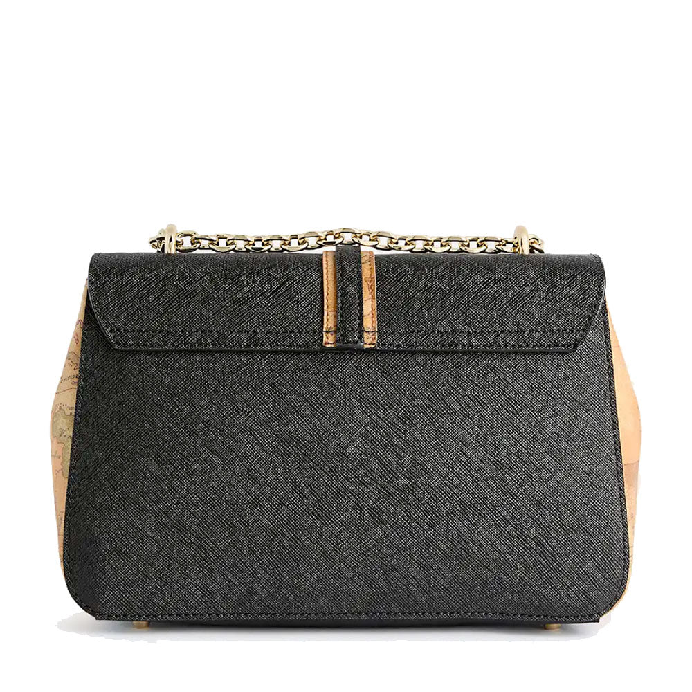 Borsa Donna a Spalla e Tracolla 1A Classe Alviero Martini linea Horsy Bag Nero LD57