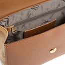 Borsa Donna a Spalla e Tracolla 1A Classe Alviero Martini linea Horsy Bag Castagna LD57
