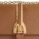 Borsa Donna a Spalla e Tracolla 1A Classe Alviero Martini linea Horsy Bag Castagna LD57