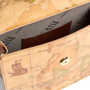 Borsa Donna a Tracolla 1A Classe Alviero Martini linea Chevalier Bag Geo Classic e Mogano LD58
