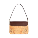 Borsa Donna a Tracolla 1A Classe Alviero Martini linea Chevalier Bag Geo Classic e Mogano LD58
