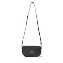Alviero Martini 1A Classe Damen-Schultertasche, Lake Bag Linie, Schwarz LD59