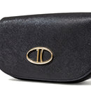 Alviero Martini 1A Classe Damen-Schultertasche, Lake Bag Linie, Schwarz LD59